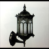 Đèn Vách Ngoại Thất cổ điển hoàng cung sử dụng được ngoài trời CT-6161 Ø160xH350